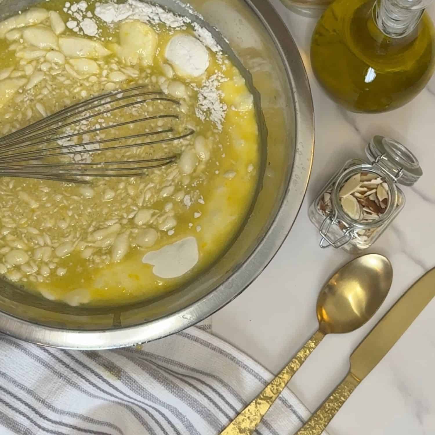 olive oil almond cake