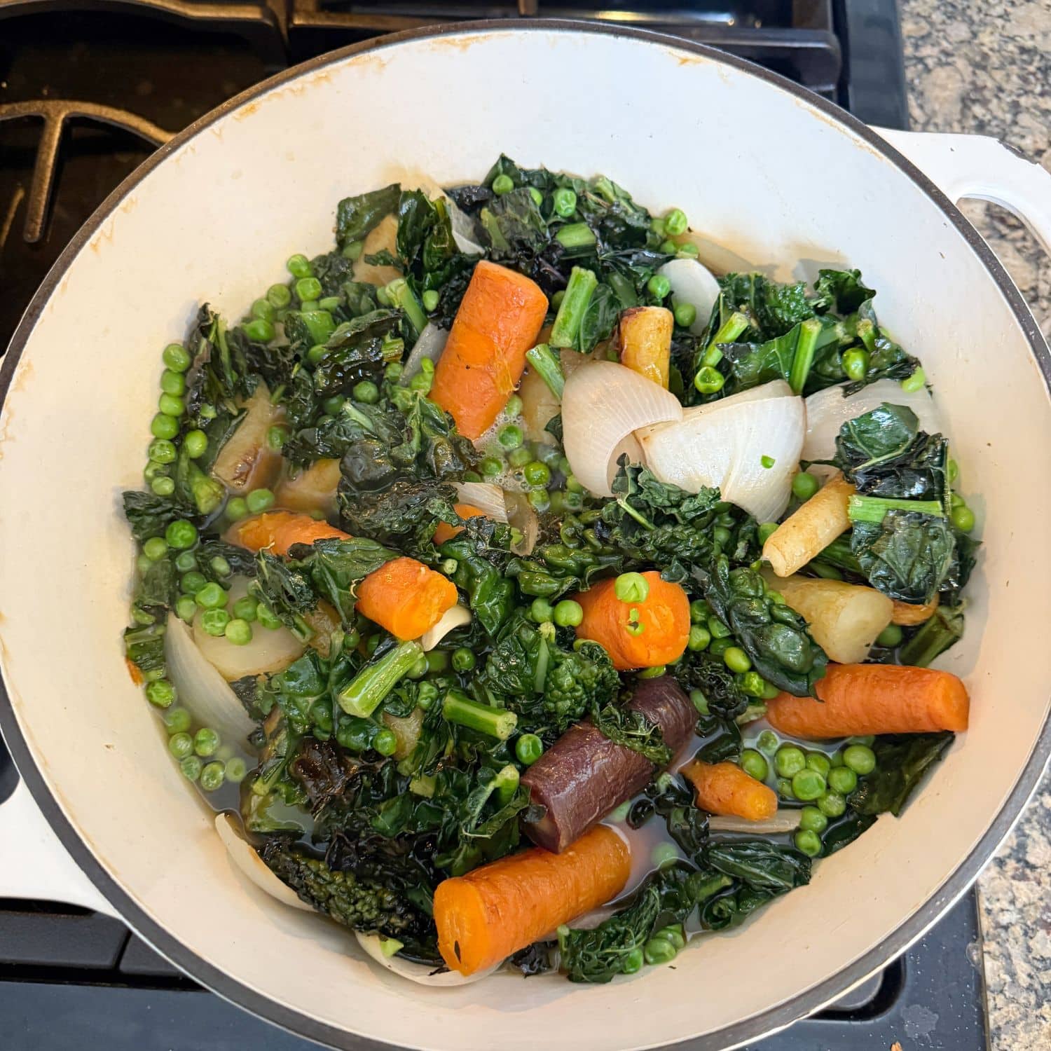 green pea soup
