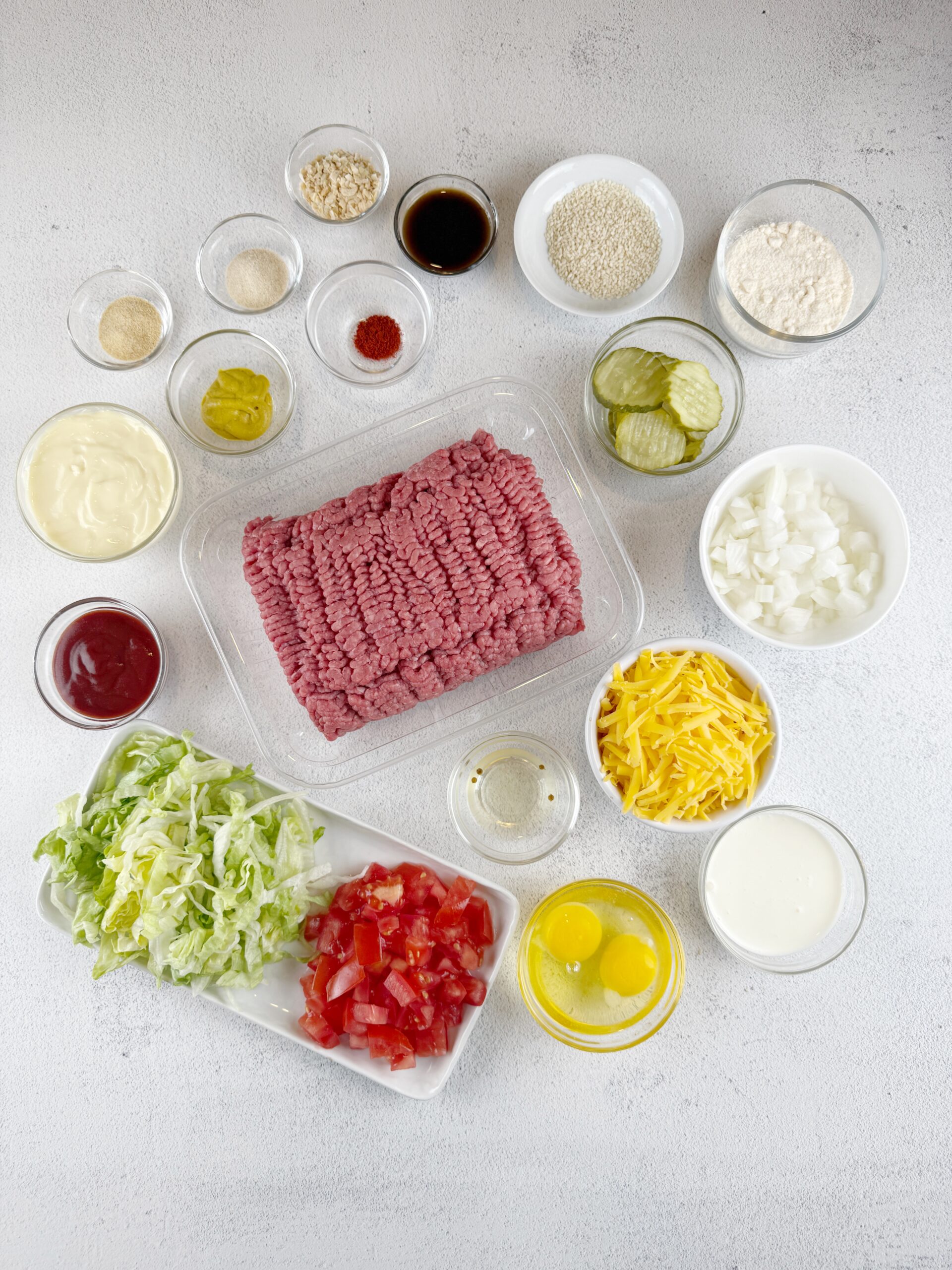 keto big mac casserole