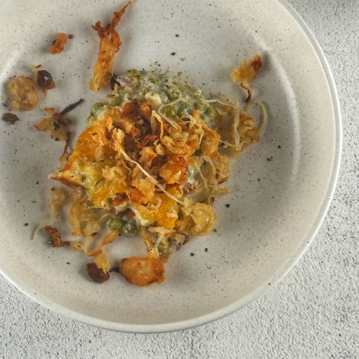 green pea casserole