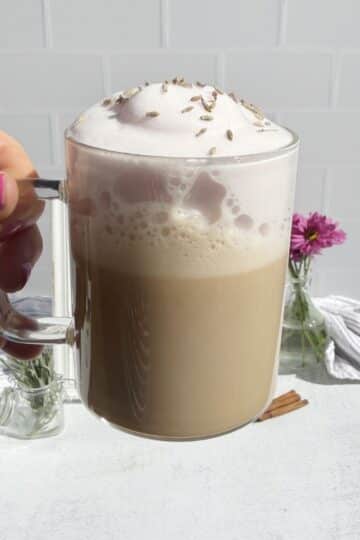 Lavender Chai Latte