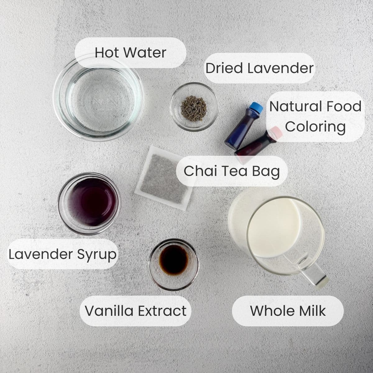 lavender chai latte